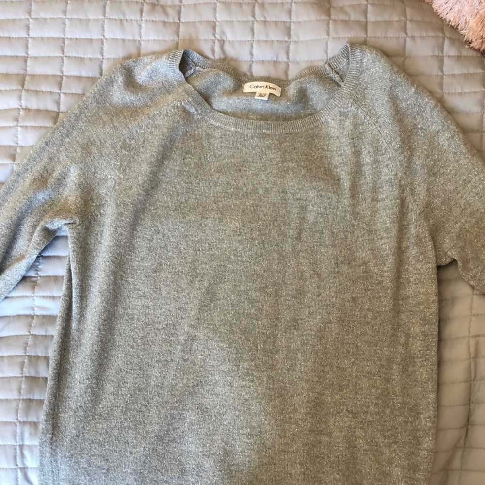 Calvin Klein holiday sweater